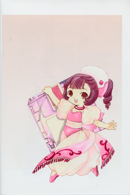 Otaku Gallery  / Art Books / Chobits - Fan Book / 007.jpg